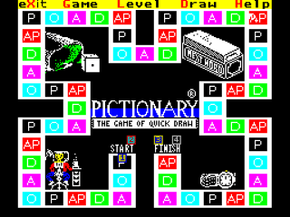 Pictionary screenshot 2 for ZX Spectrum